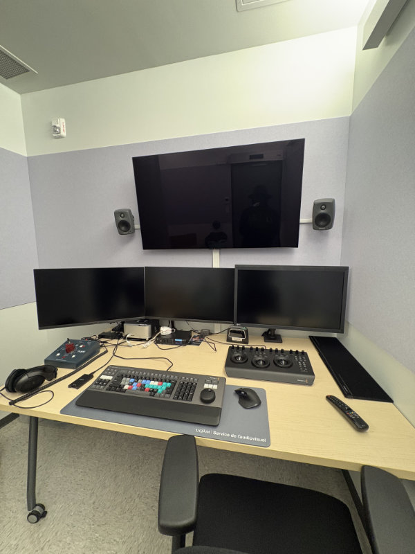 Local A-4415 : Salle de montage - Labo HSI, UQAM